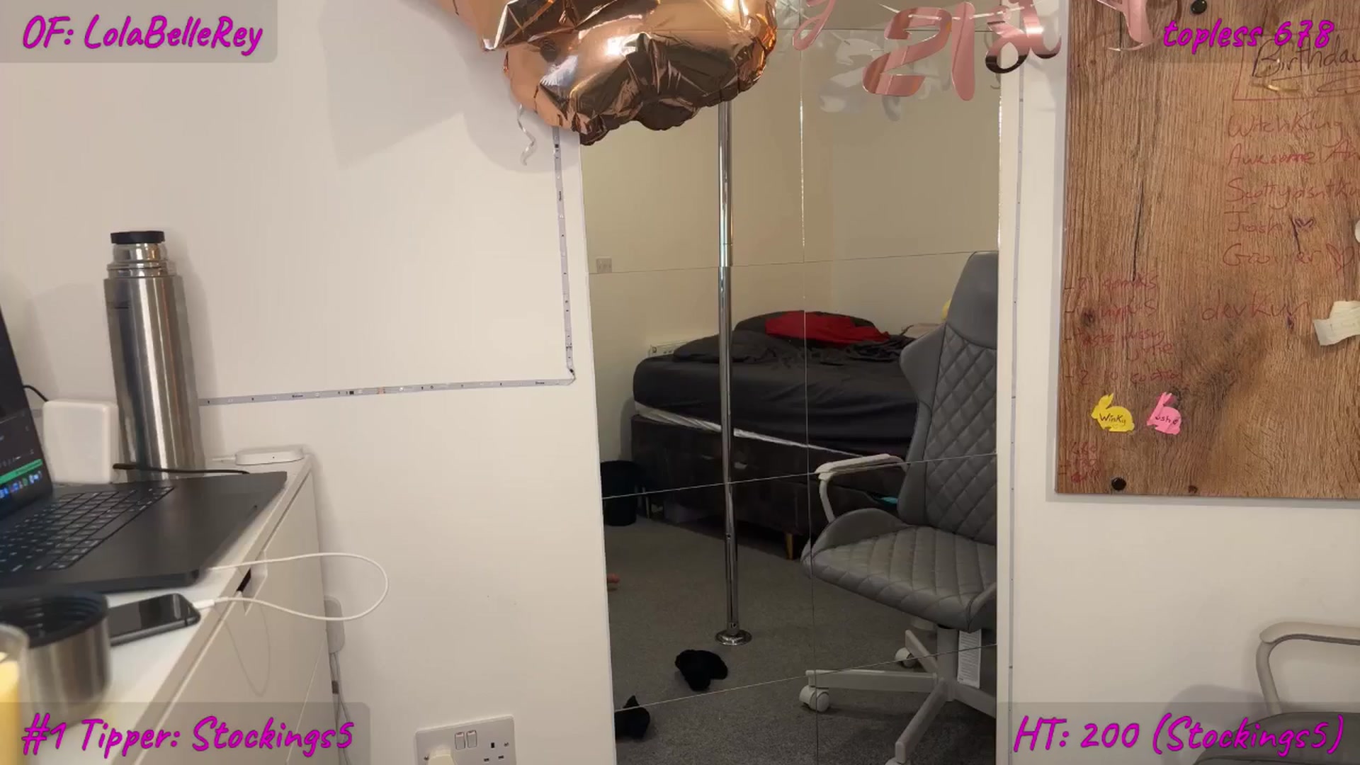 Gallery image thumbnail from BirthdayLola's myfreecams stream on, 10/05/2024, 05:05 image 19 of 20