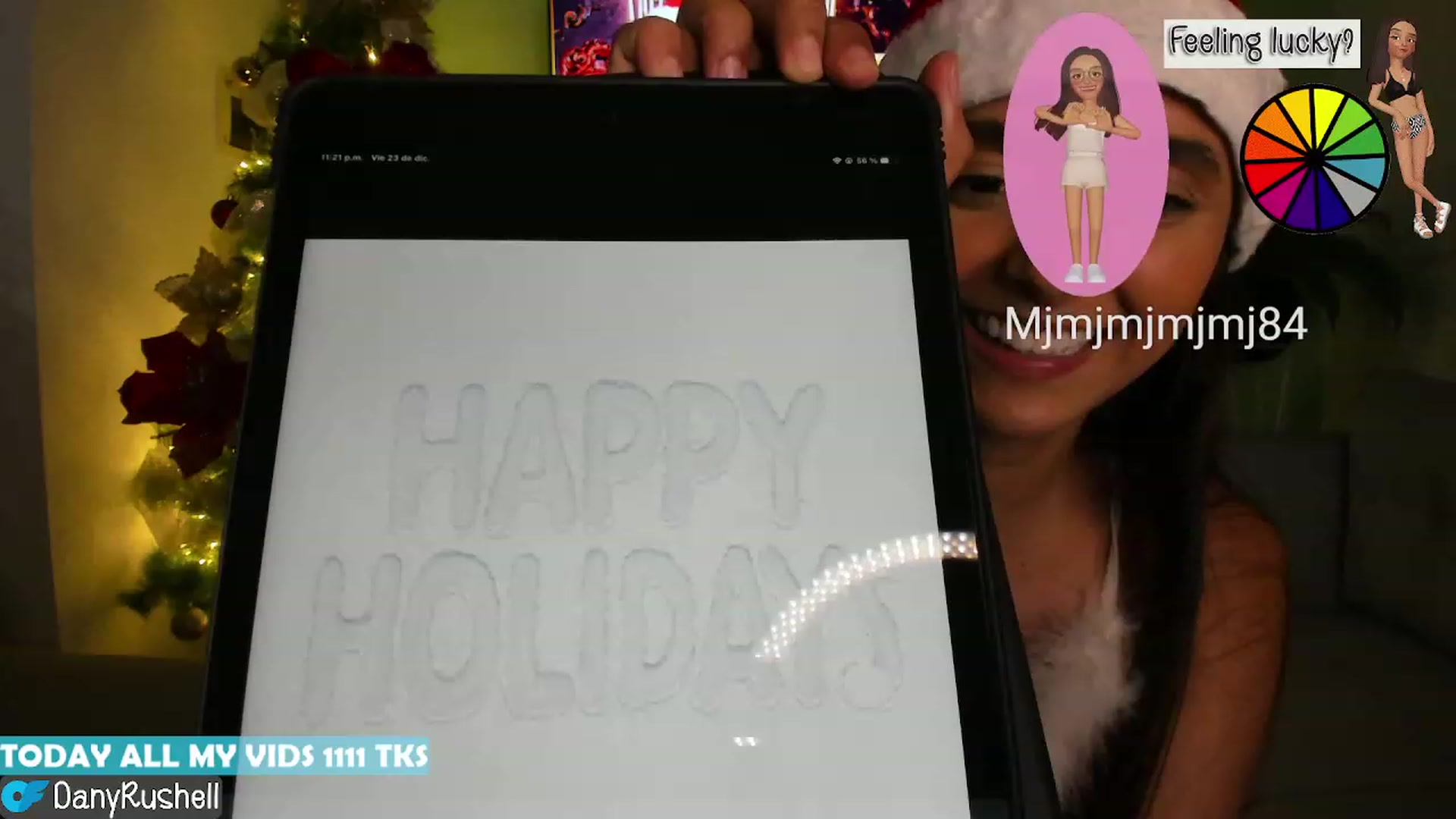 Gallery image thumbnail from BirthdayNat's myfreecams stream on, 12/24/2022, 04:37 image 18 of 20