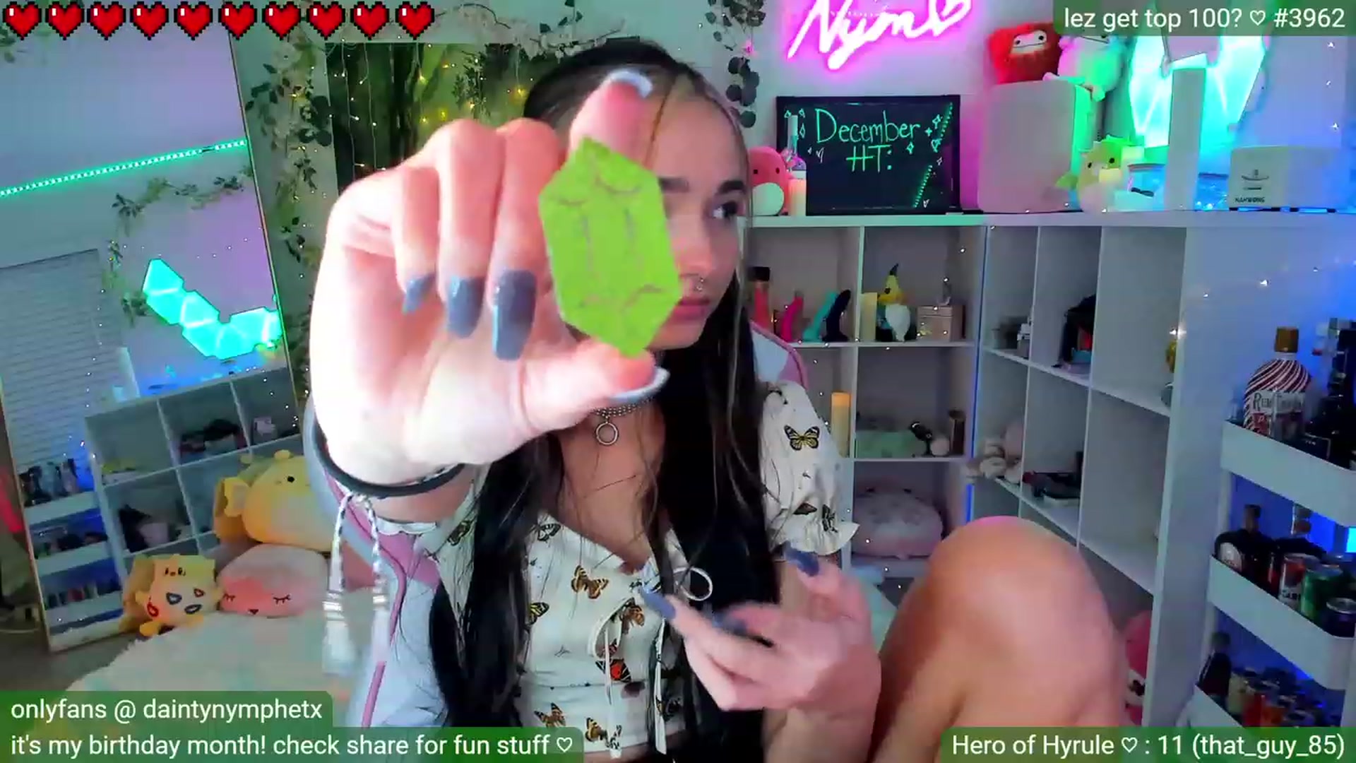 Gallery image thumbnail from BirthdayNym's myfreecams stream on, 12/02/2022, 03:00 image 7 of 20