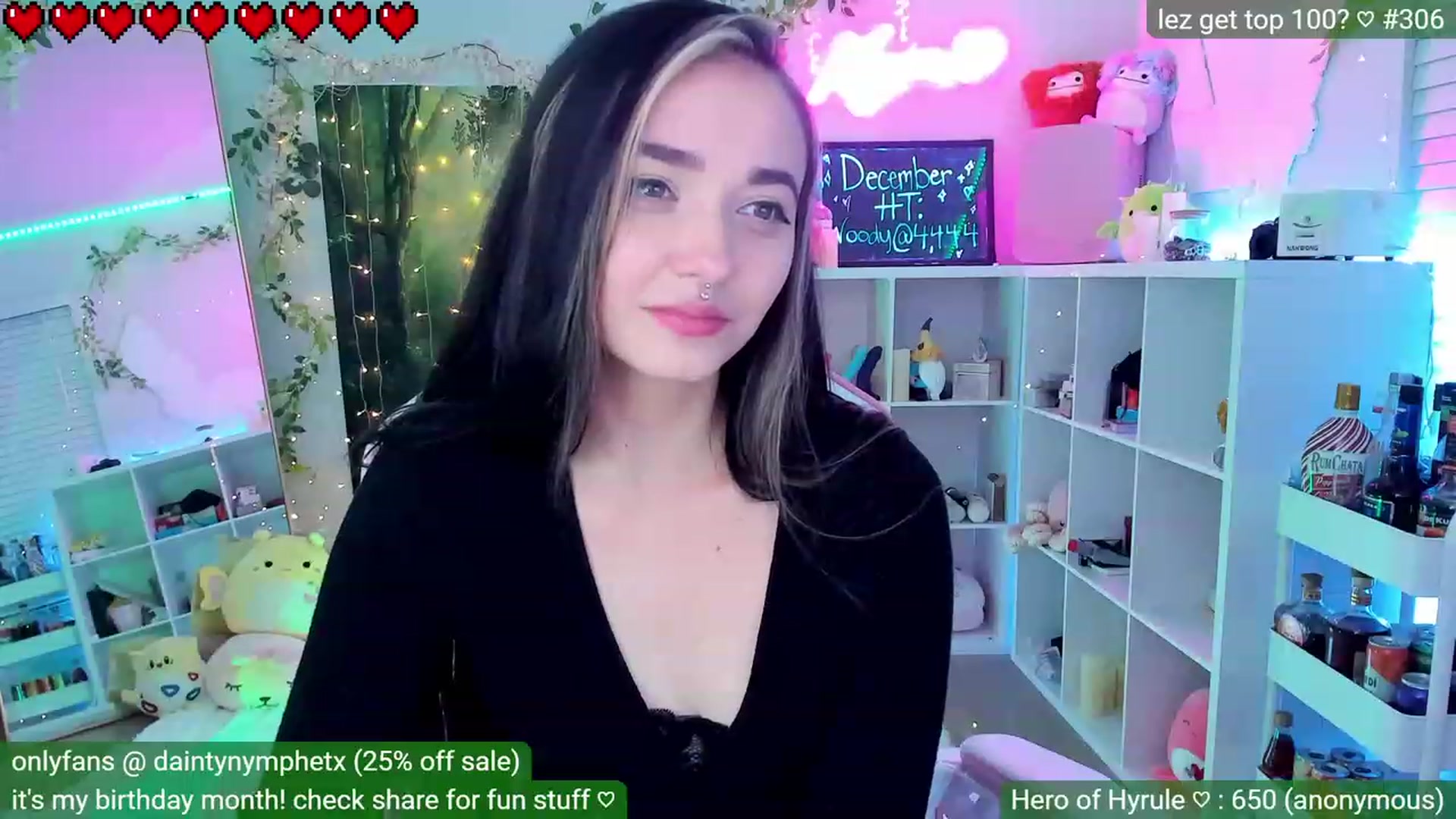 Gallery image thumbnail from BirthdayNym's myfreecams stream on, 12/08/2022, 04:33 image 14 of 20