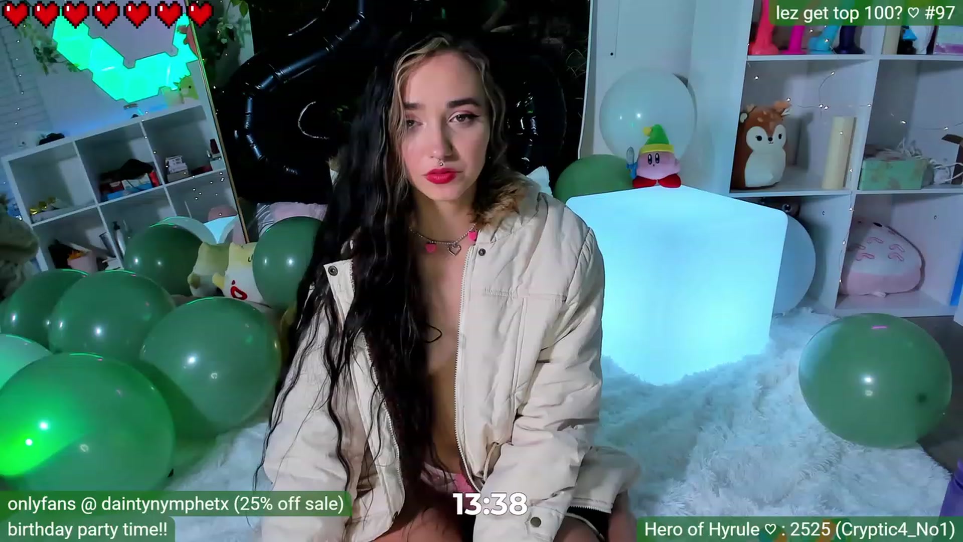 Gallery image thumbnail from BirthdayNym's myfreecams stream on, 12/11/2022, 04:46 image 2 of 20