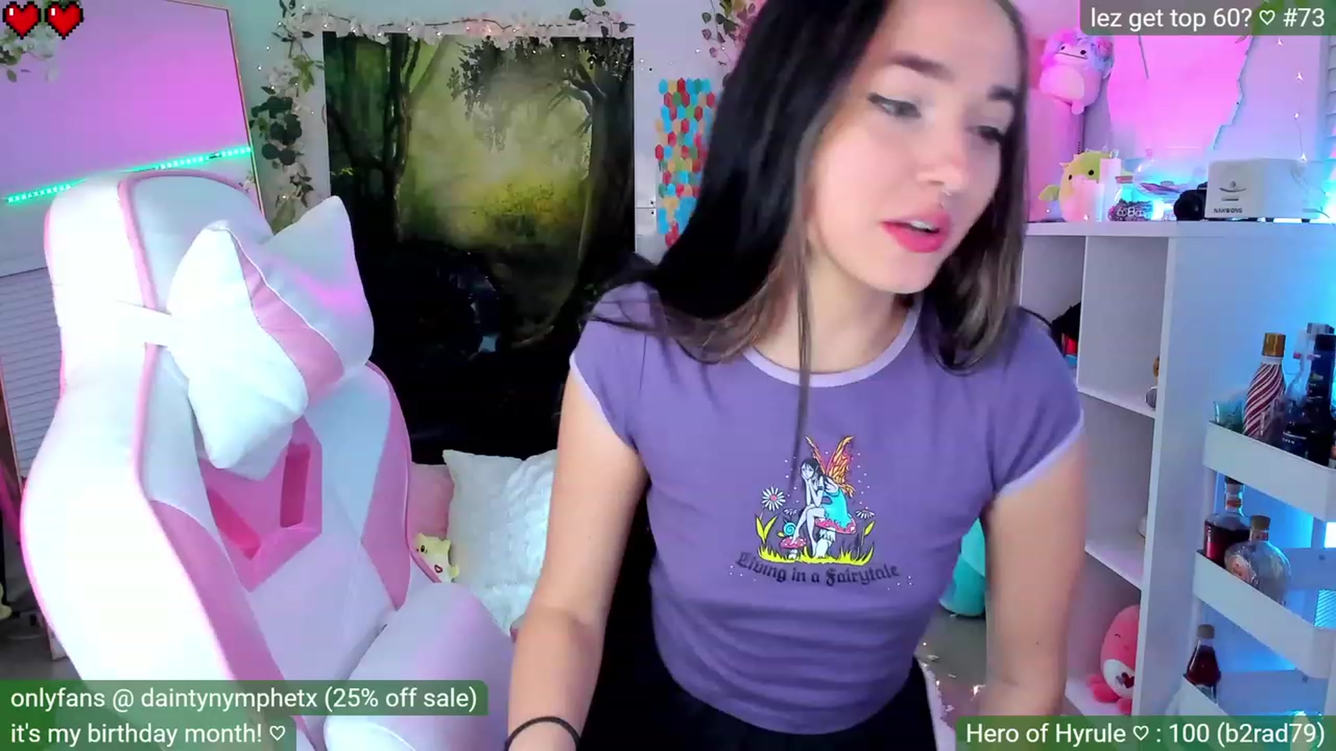Gallery image thumbnail from BirthdayNym's myfreecams stream on, 12/29/2022, 05:05 image 3 of 20