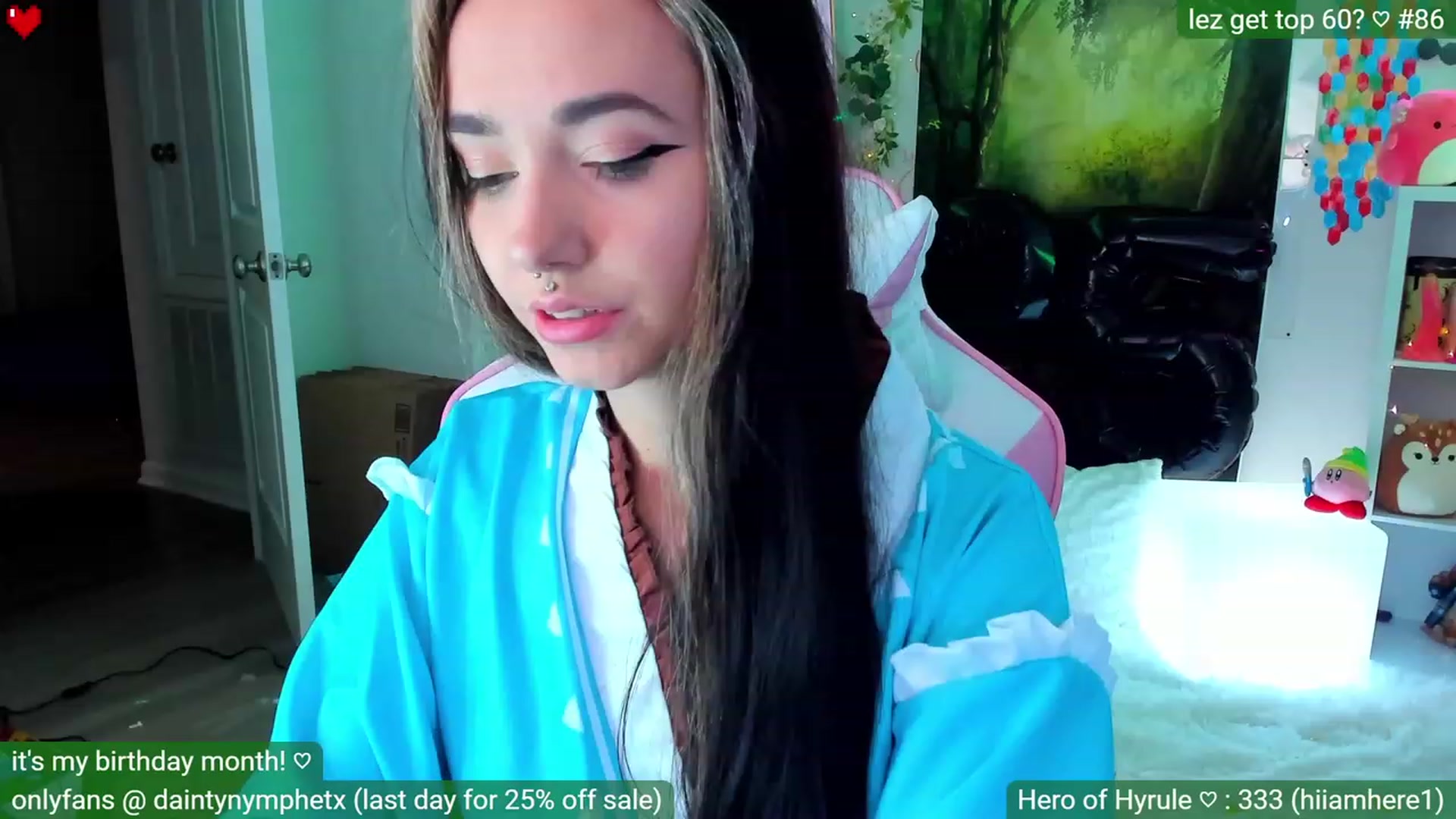 Gallery image thumbnail from BirthdayNym's myfreecams stream on, 01/01/2023, 05:03 image 6 of 20