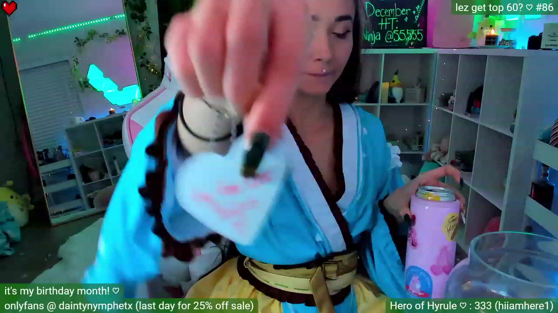 Gallery image thumbnail from BirthdayNym's myfreecams stream on, 01/01/2023, 05:03 image 7 of 20
