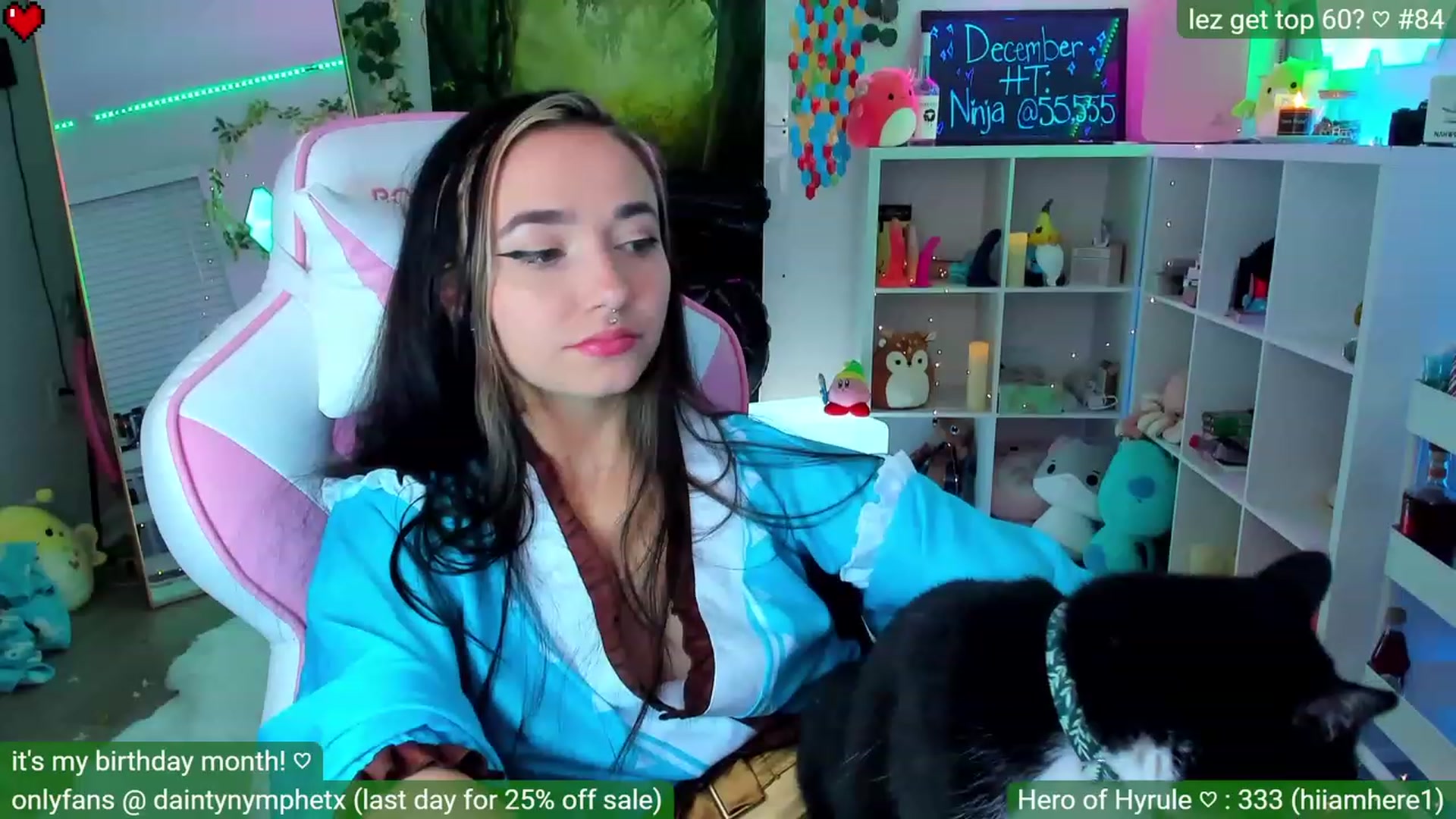 Gallery image thumbnail from BirthdayNym's myfreecams stream on, 01/01/2023, 05:03 image 10 of 20