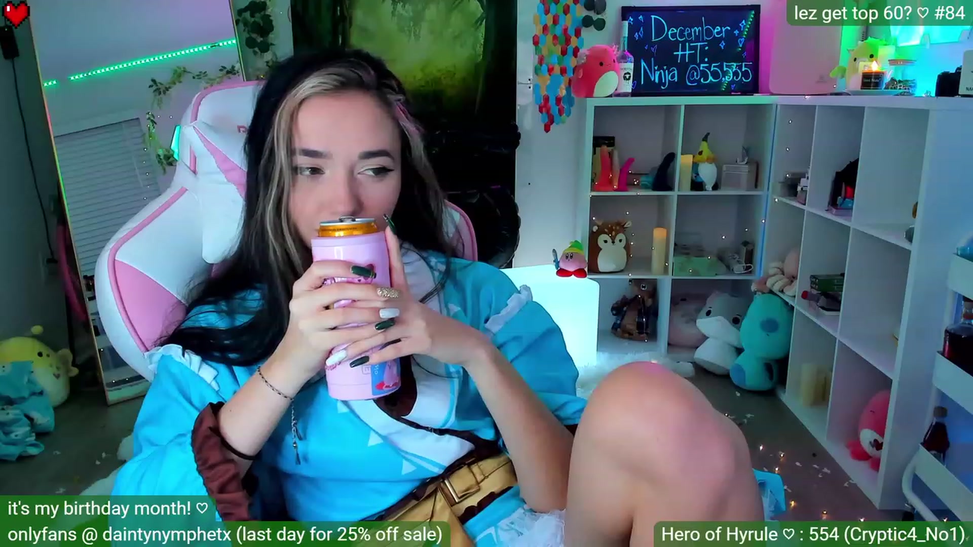 Gallery image thumbnail from BirthdayNym's myfreecams stream on, 01/01/2023, 05:03 image 12 of 20