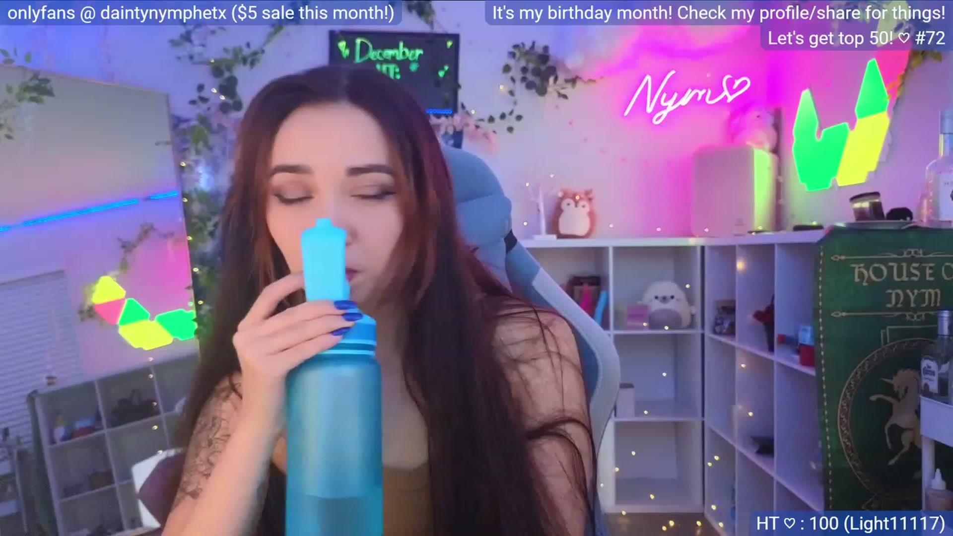 Gallery image thumbnail from BirthdayNym's myfreecams stream on, 12/01/2023, 09:29 image 12 of 20