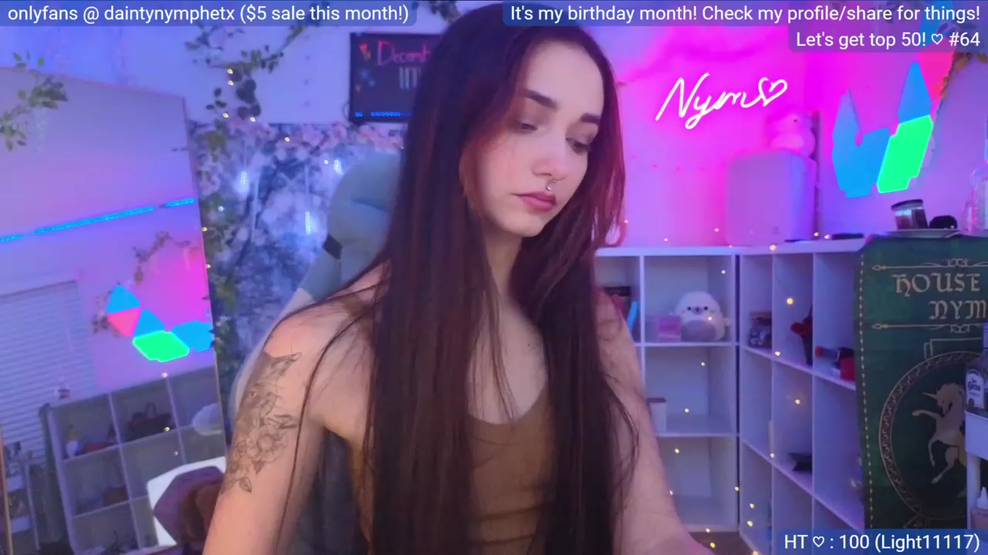 Gallery image thumbnail from BirthdayNym's myfreecams stream on, 12/01/2023, 09:29 image 18 of 20