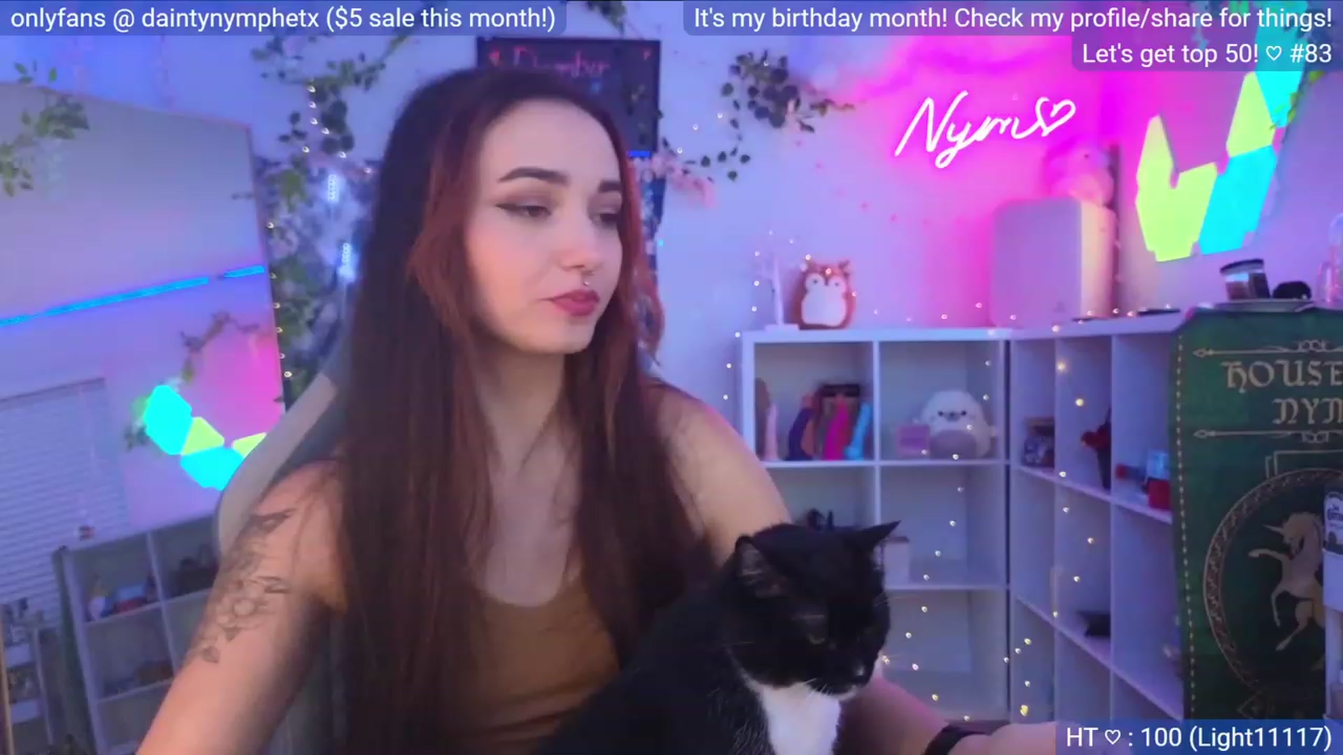 Gallery image thumbnail from BirthdayNym's myfreecams stream on, 12/01/2023, 09:29 image 10 of 20