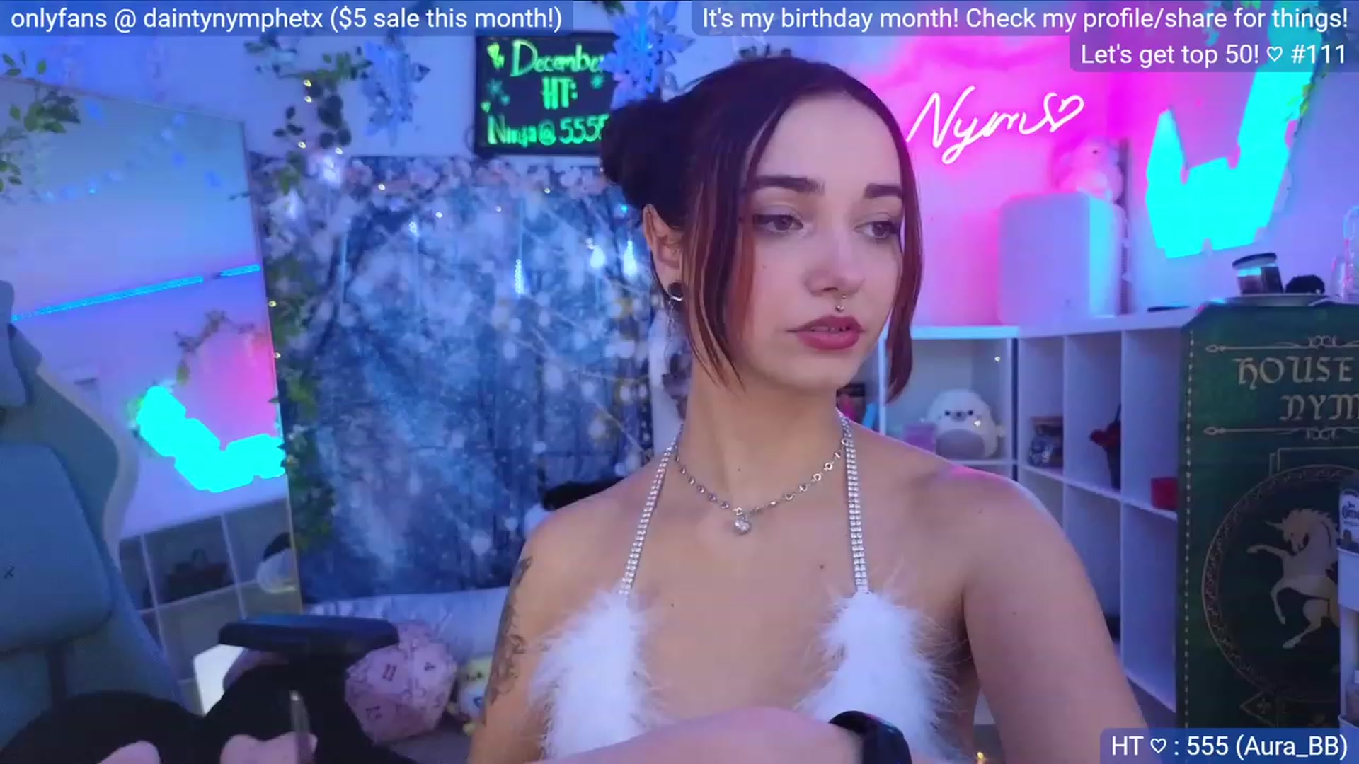 Gallery image thumbnail from BirthdayNym's myfreecams stream on, 12/02/2023, 05:19 image 11 of 20