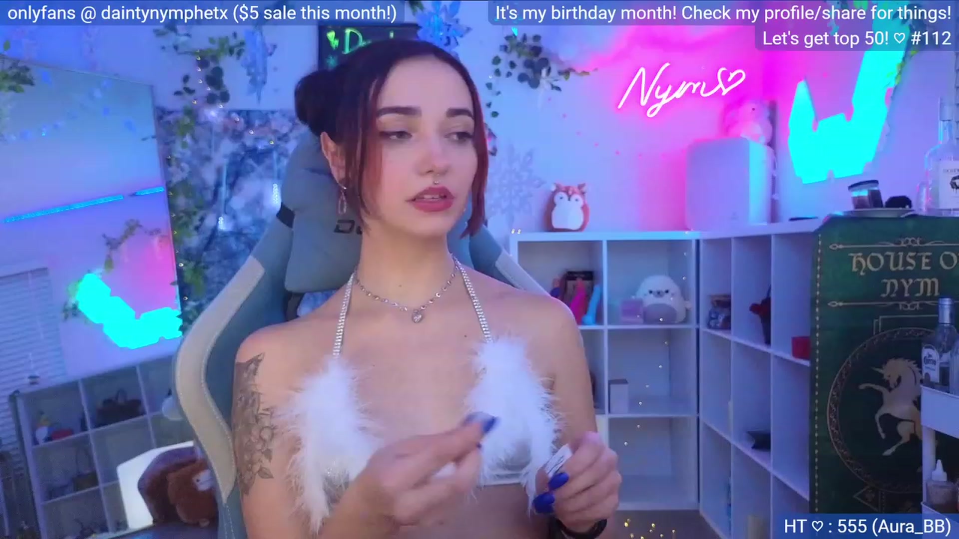 Gallery image thumbnail from BirthdayNym's myfreecams stream on, 12/02/2023, 05:19 image 13 of 20