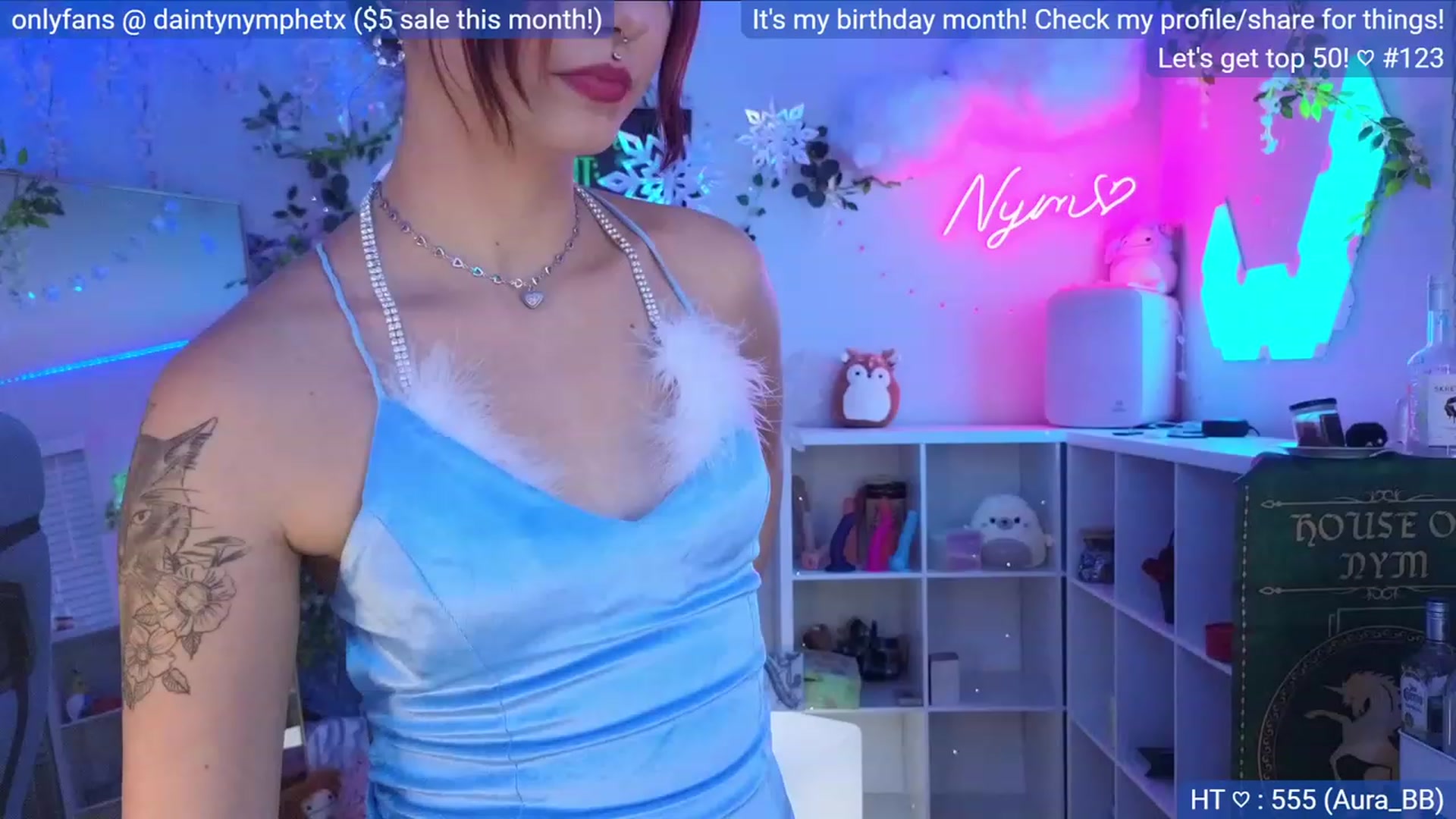 Gallery image thumbnail from BirthdayNym's myfreecams stream on, 12/02/2023, 05:19 image 8 of 20