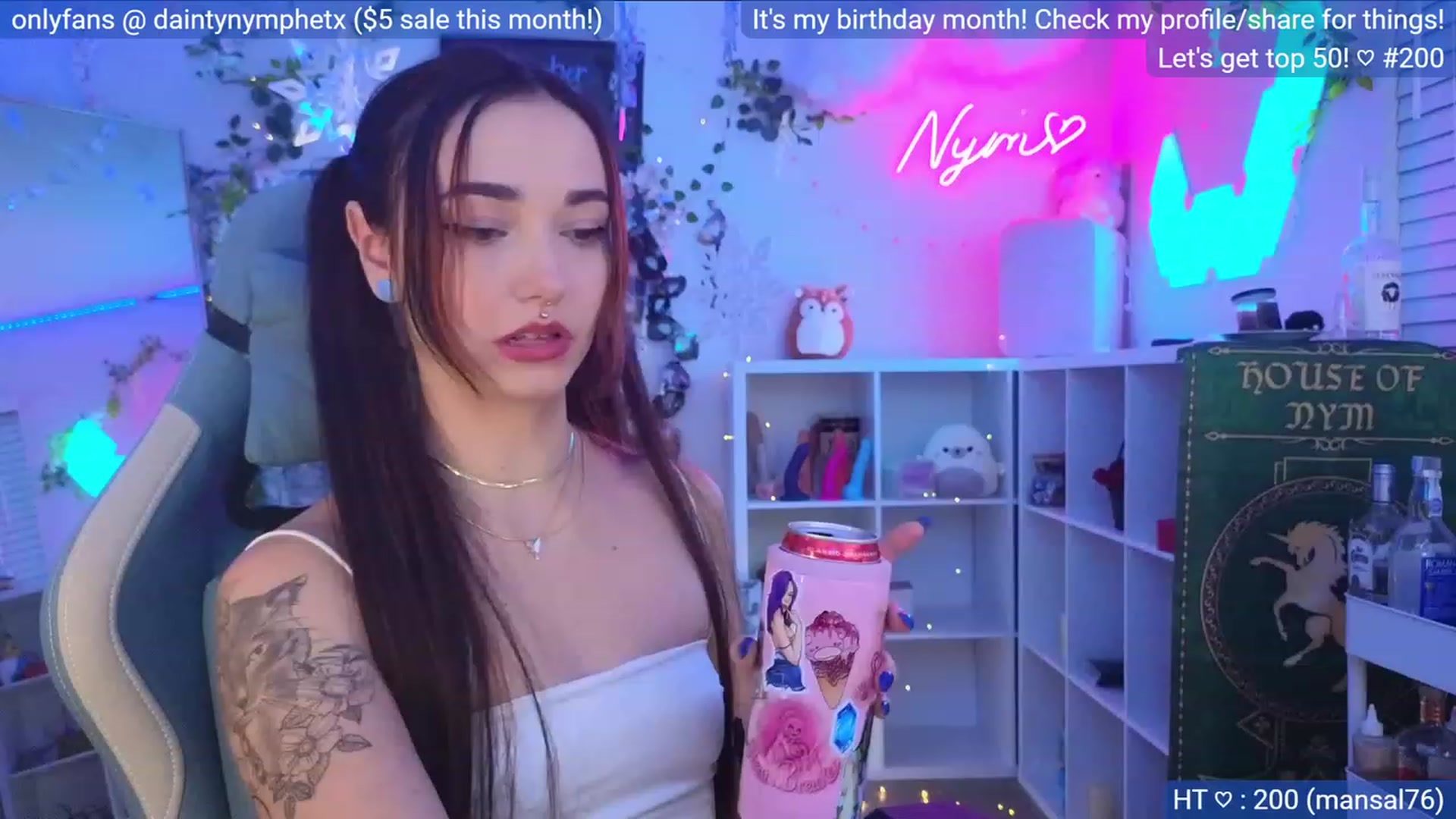 Gallery image thumbnail from BirthdayNym's myfreecams stream on, 12/03/2023, 06:12 image 5 of 20