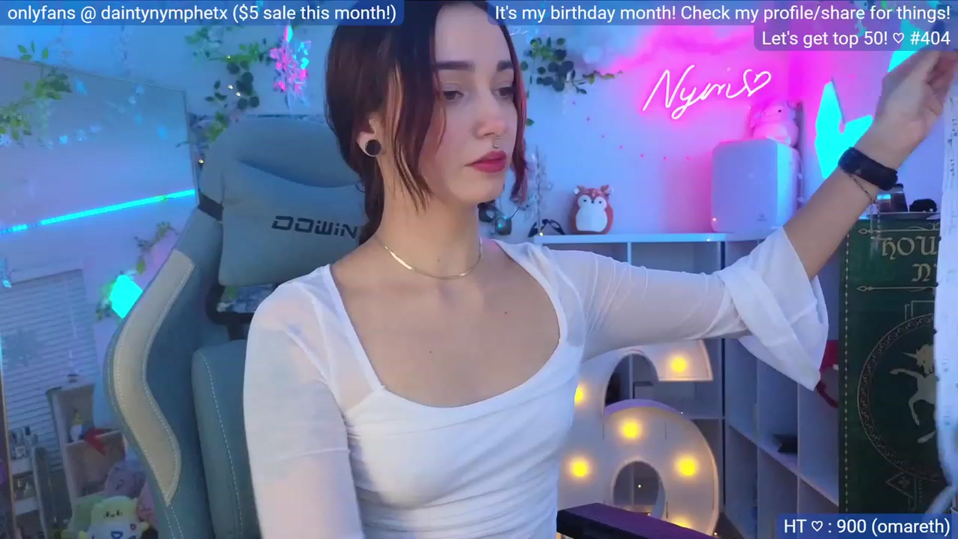 Gallery image thumbnail from BirthdayNym's myfreecams stream on, 12/07/2023, 04:05 image 19 of 20