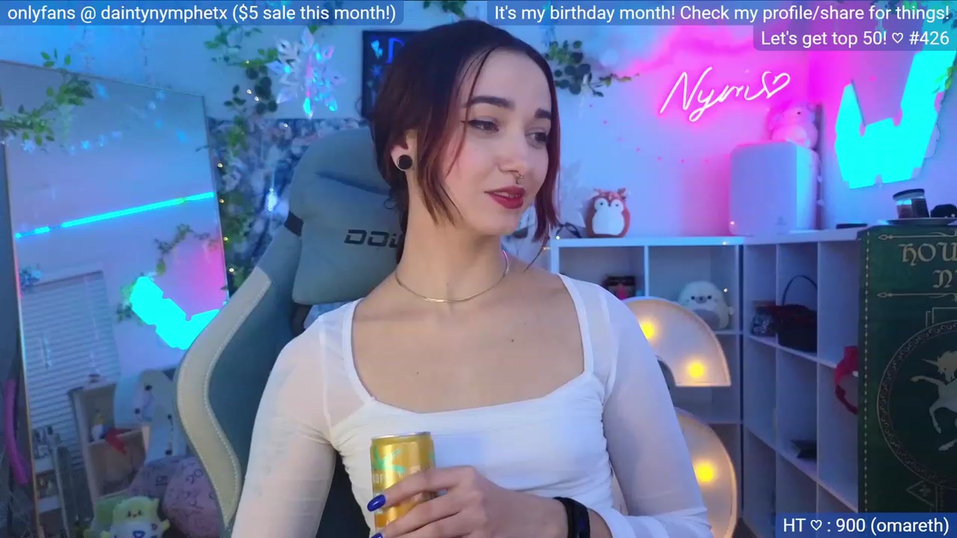 Gallery image thumbnail from BirthdayNym's myfreecams stream on, 12/07/2023, 04:05 image 6 of 20