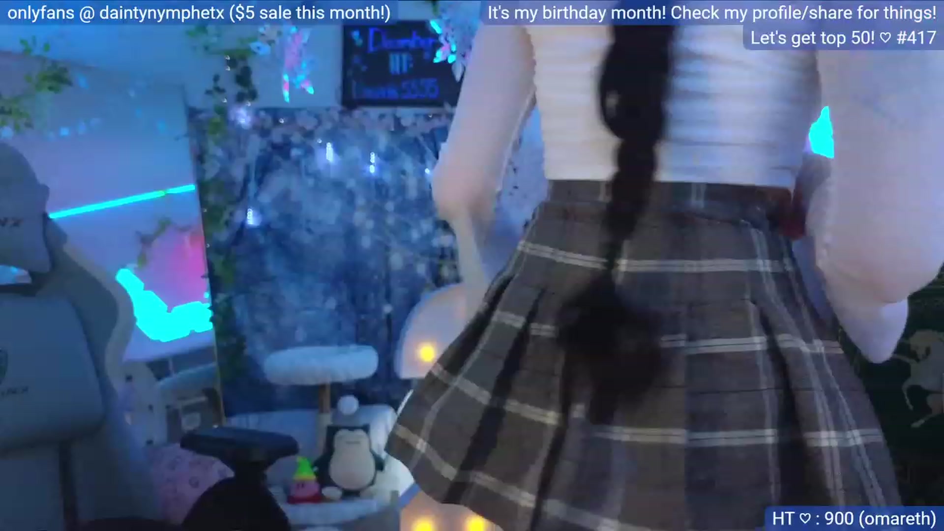 Gallery image thumbnail from BirthdayNym's myfreecams stream on, 12/07/2023, 04:05 image 11 of 20