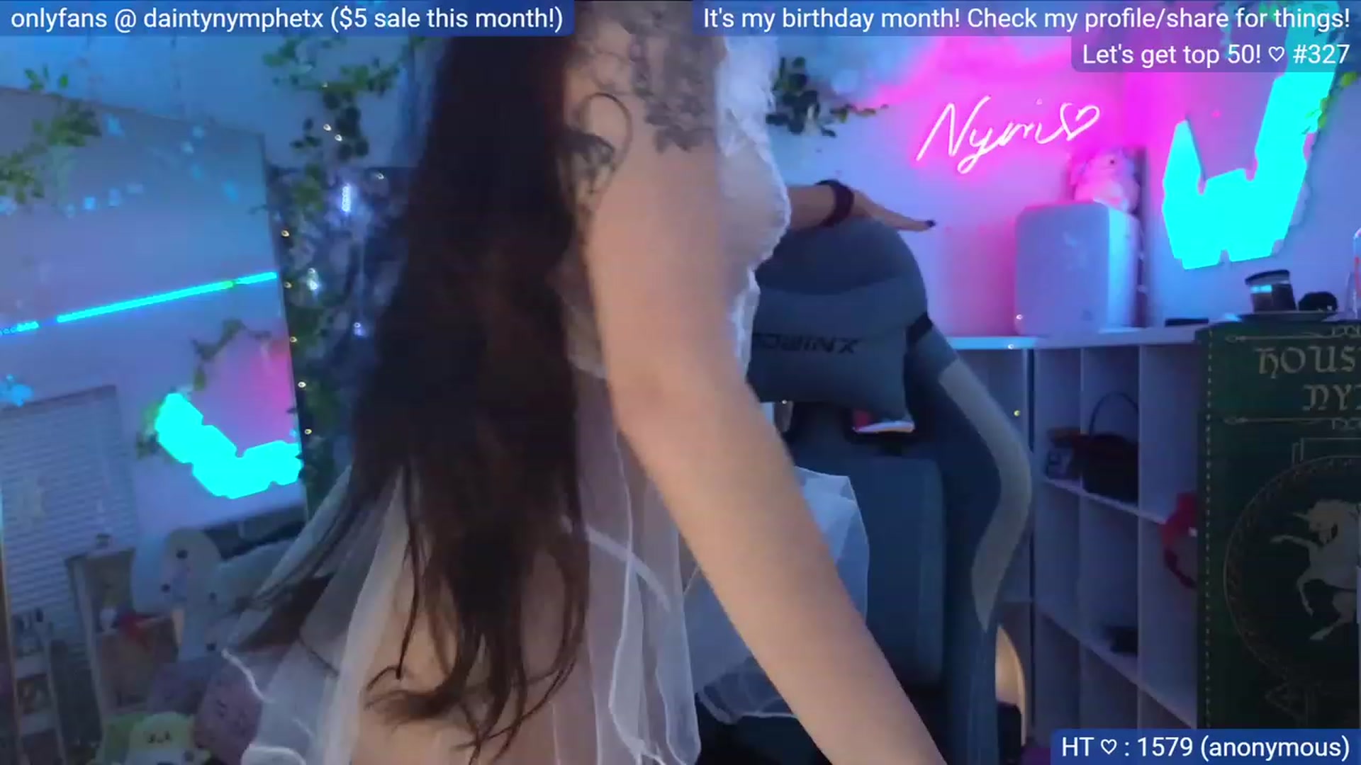 Gallery image thumbnail from BirthdayNym's myfreecams stream on, 12/07/2023, 05:16 image 15 of 20