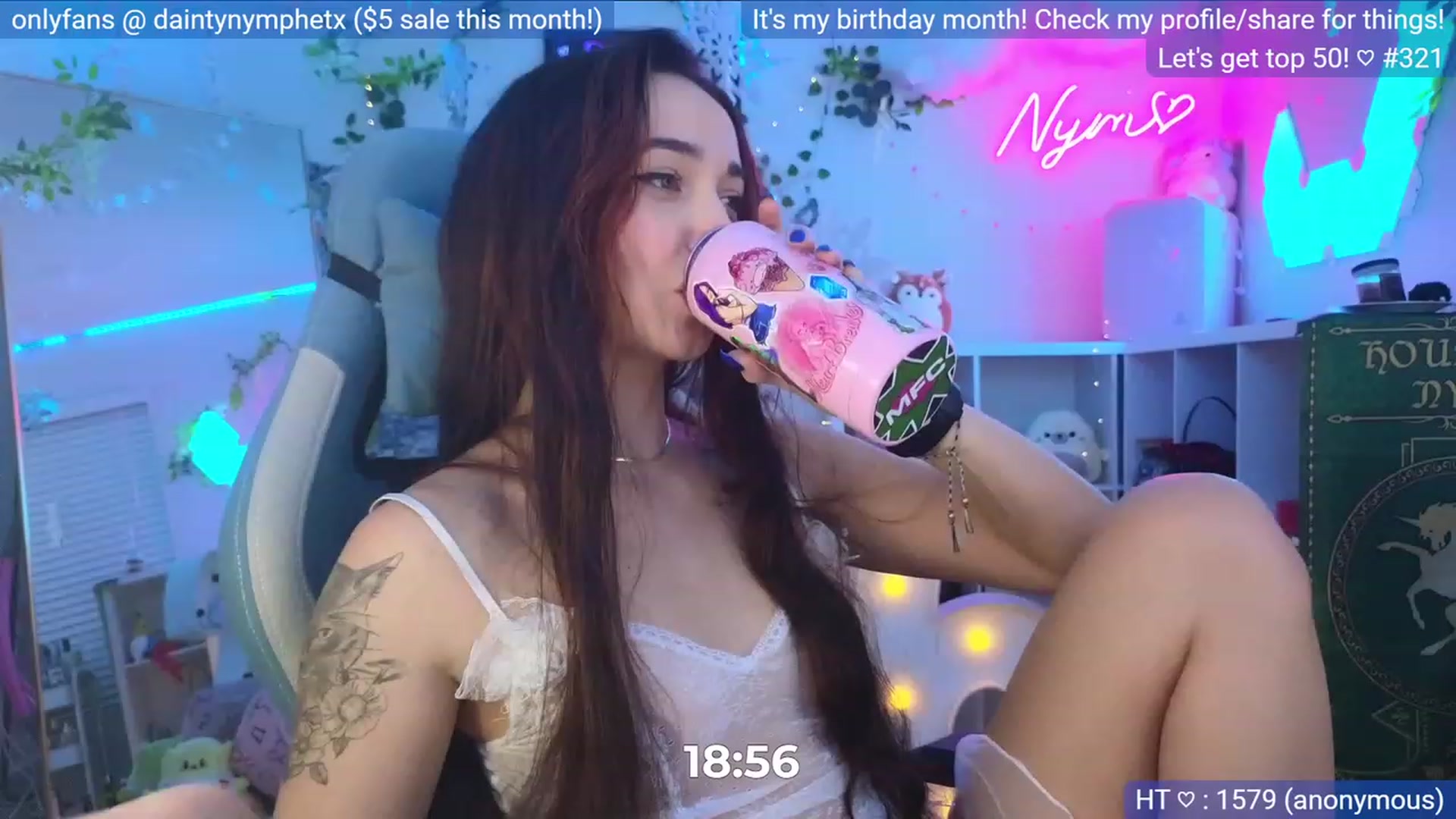 Gallery image thumbnail from BirthdayNym's myfreecams stream on, 12/07/2023, 05:16 image 20 of 20