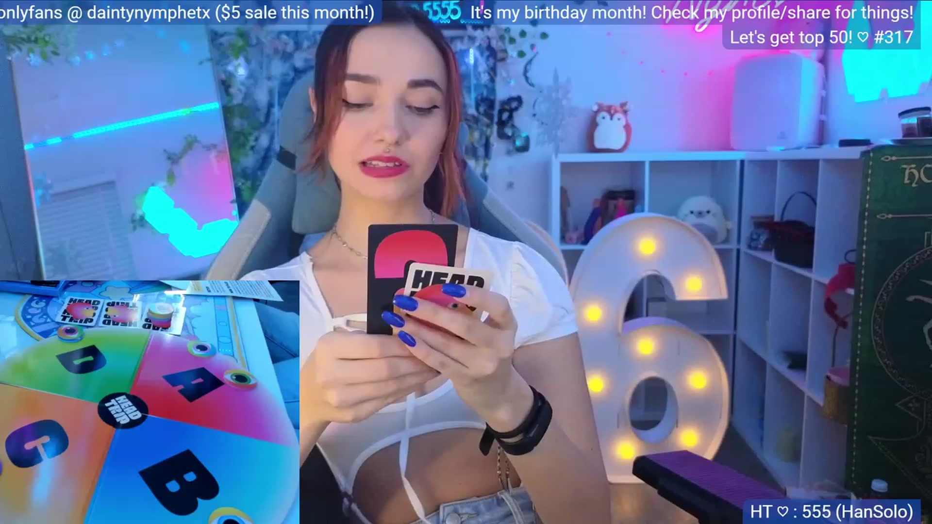 Gallery image thumbnail from BirthdayNym's myfreecams stream on, 12/08/2023, 04:14 image 10 of 20