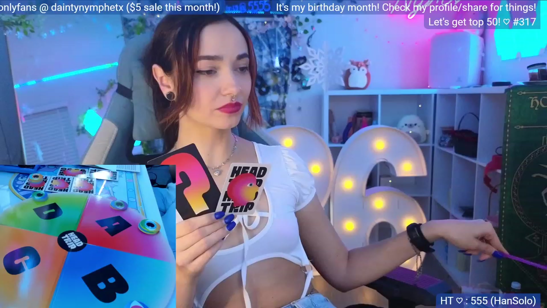 Gallery image thumbnail from BirthdayNym's myfreecams stream on, 12/08/2023, 04:14 image 8 of 20