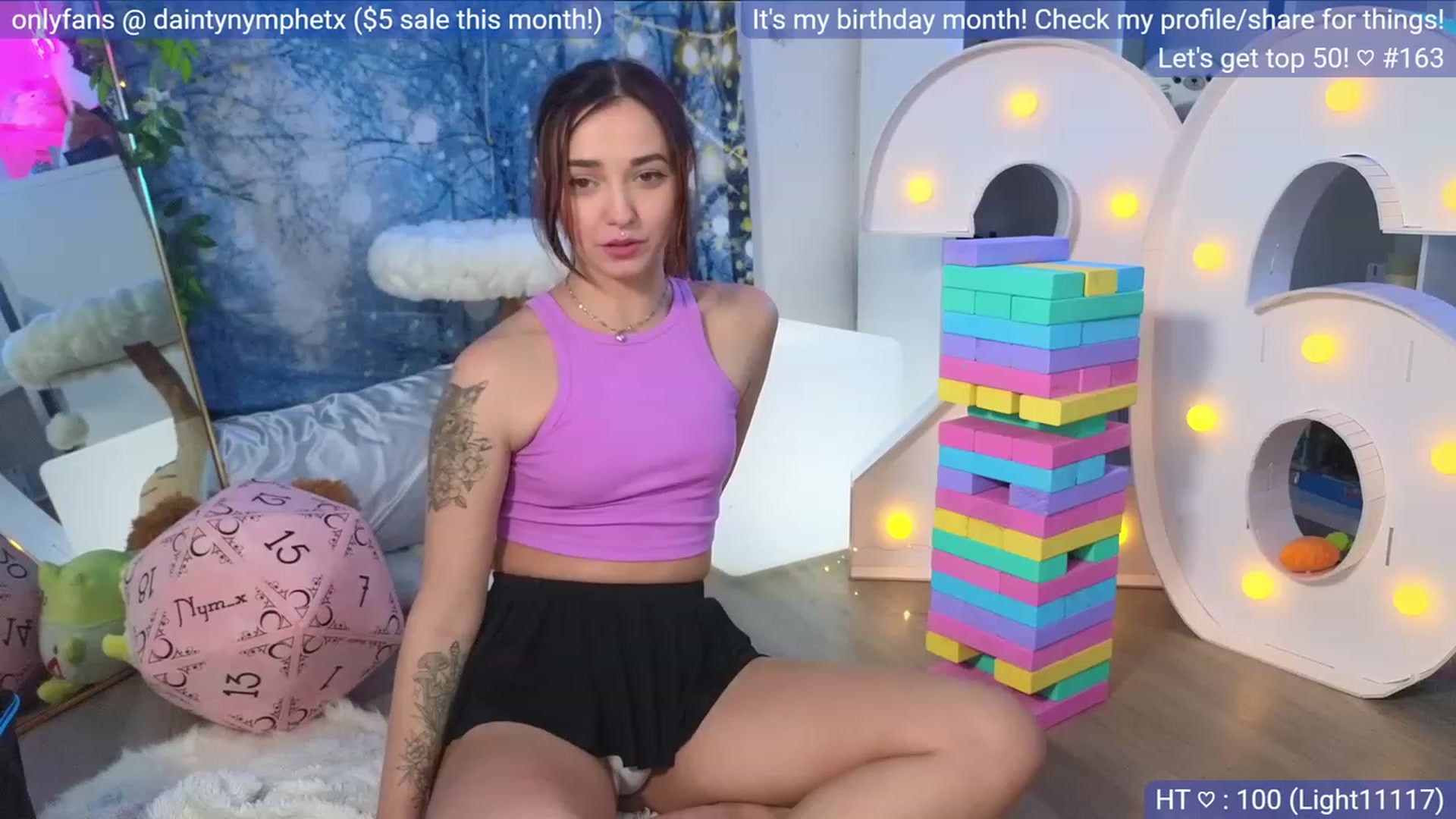 Gallery image thumbnail from BirthdayNym's myfreecams stream on, 12/14/2023, 04:41 image 16 of 20