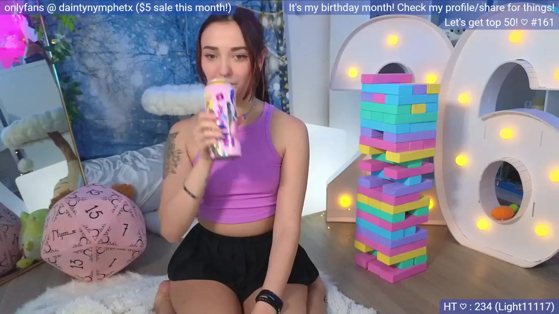 Gallery image thumbnail from BirthdayNym's myfreecams stream on, 12/14/2023, 05:45 image 5 of 20