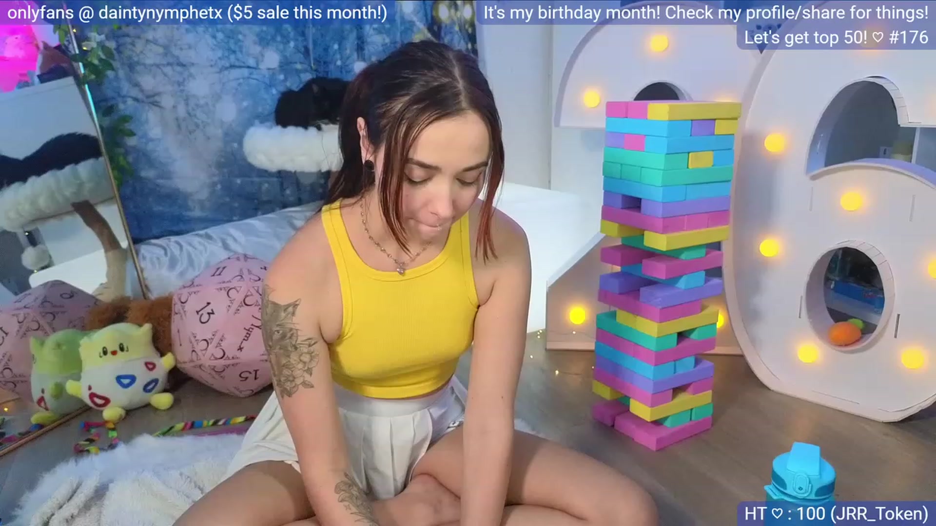 Gallery image thumbnail from BirthdayNym's myfreecams stream on, 12/15/2023, 05:29 image 8 of 20