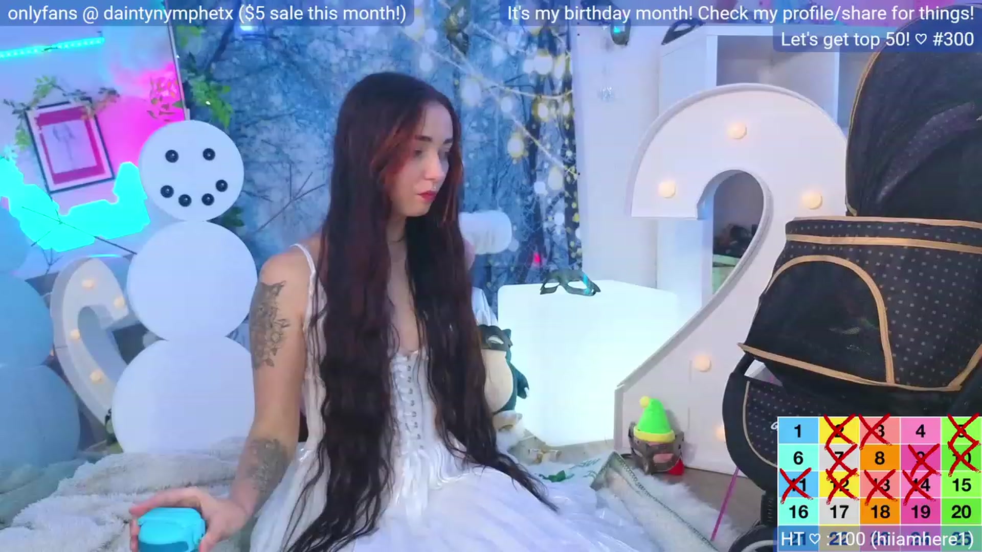 Gallery image thumbnail from BirthdayNym's myfreecams stream on, 12/27/2023, 03:53 image 8 of 20