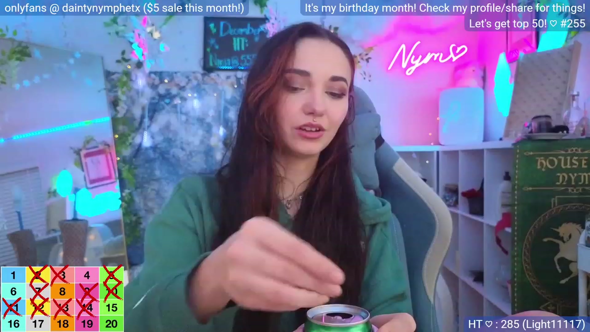Gallery image thumbnail from BirthdayNym's myfreecams stream on, 12/28/2023, 04:12 image 12 of 20