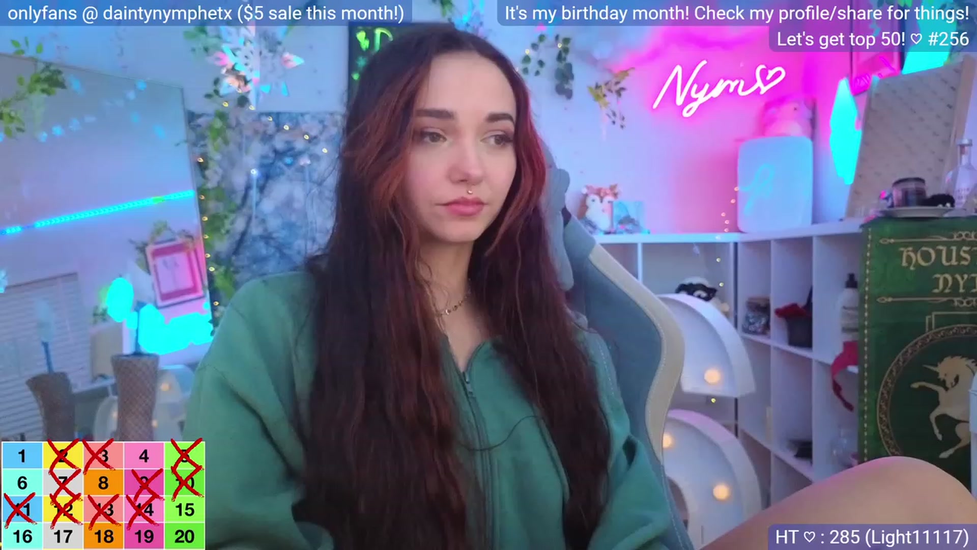 Gallery image thumbnail from BirthdayNym's myfreecams stream on, 12/28/2023, 04:12 image 17 of 20