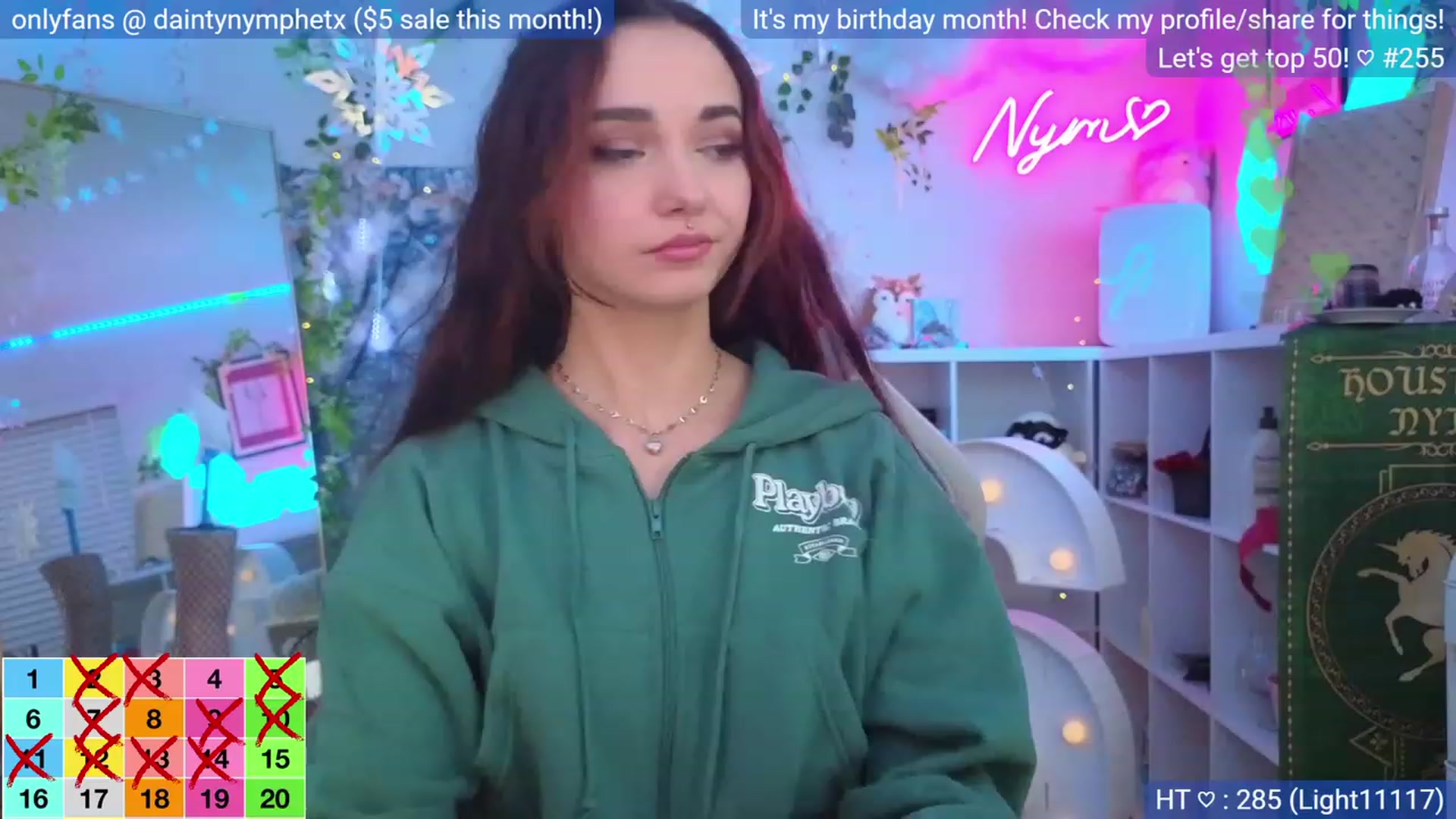 Gallery image thumbnail from BirthdayNym's myfreecams stream on, 12/28/2023, 04:12 image 19 of 20