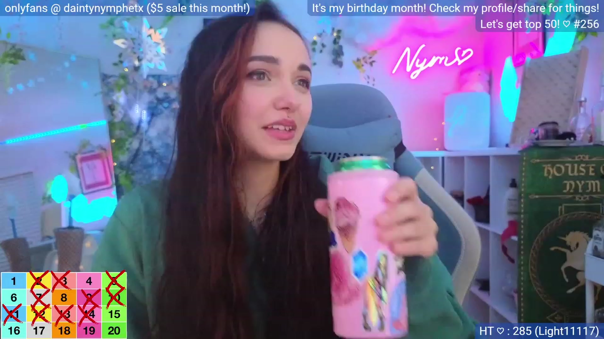 Gallery image thumbnail from BirthdayNym's myfreecams stream on, 12/28/2023, 04:12 image 10 of 20