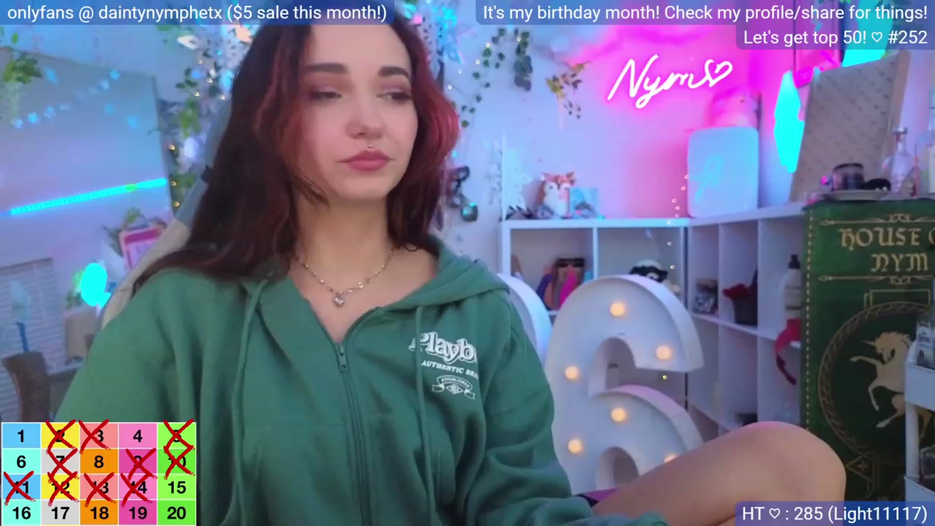 Gallery image thumbnail from BirthdayNym's myfreecams stream on, 12/28/2023, 06:03 image 1 of 20