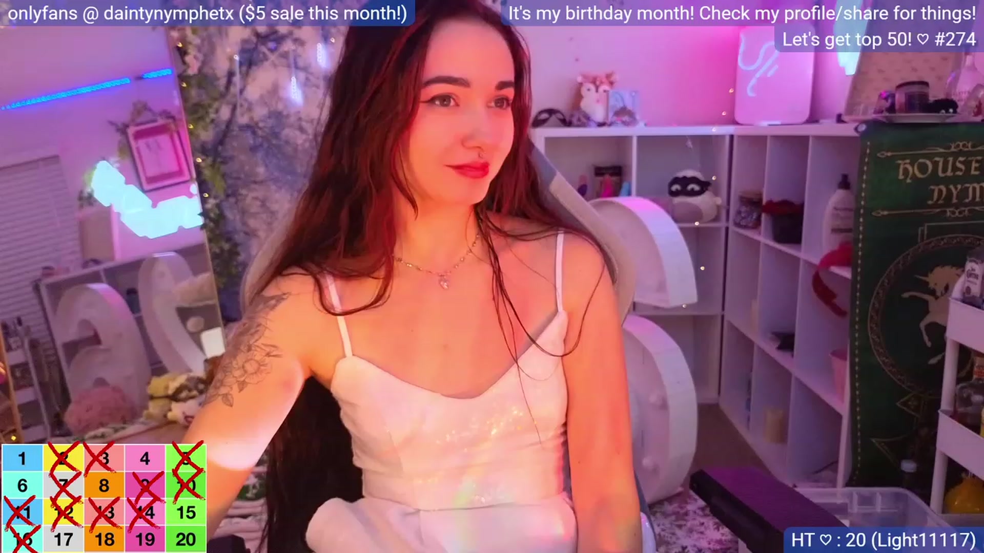 Gallery image thumbnail from BirthdayNym's myfreecams stream on, 12/30/2023, 05:37 image 2 of 20