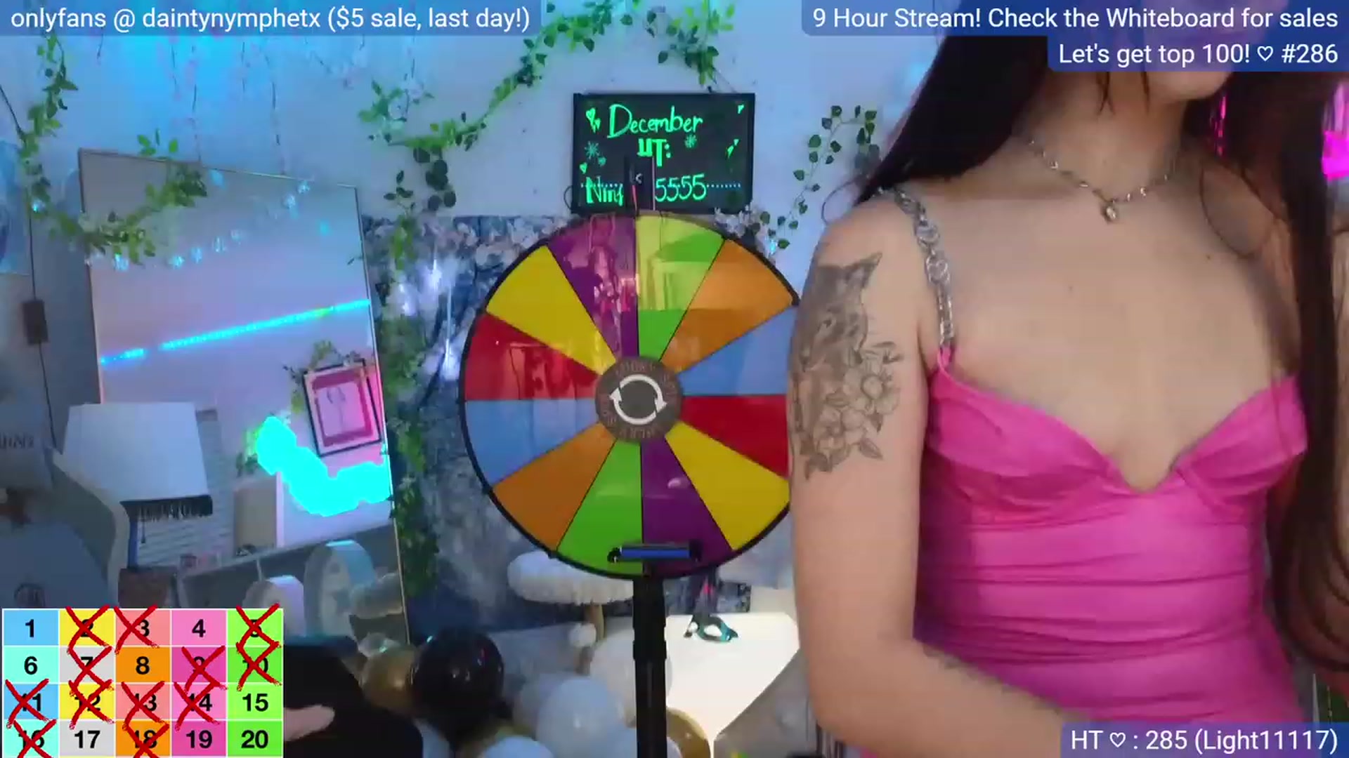 Gallery image thumbnail from BirthdayNym's myfreecams stream on, 01/01/2024, 02:25 image 6 of 20