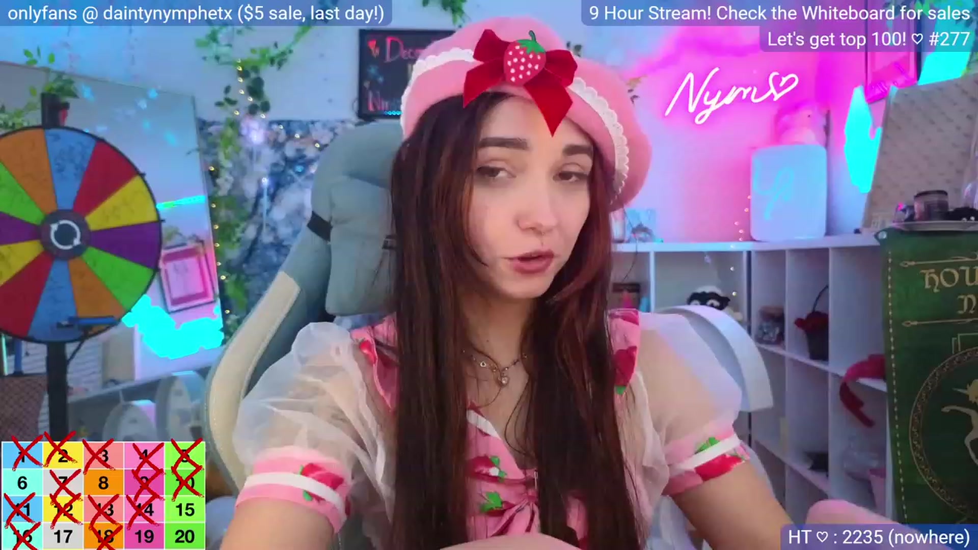 Gallery image thumbnail from BirthdayNym's myfreecams stream on, 01/01/2024, 05:14 image 9 of 20