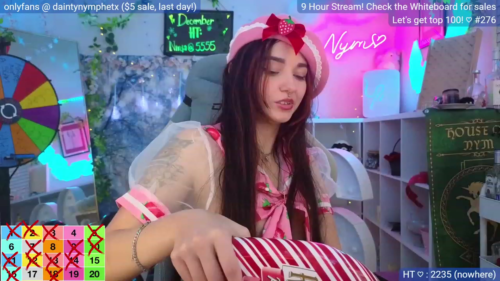 Gallery image thumbnail from BirthdayNym's myfreecams stream on, 01/01/2024, 05:14 image 4 of 20