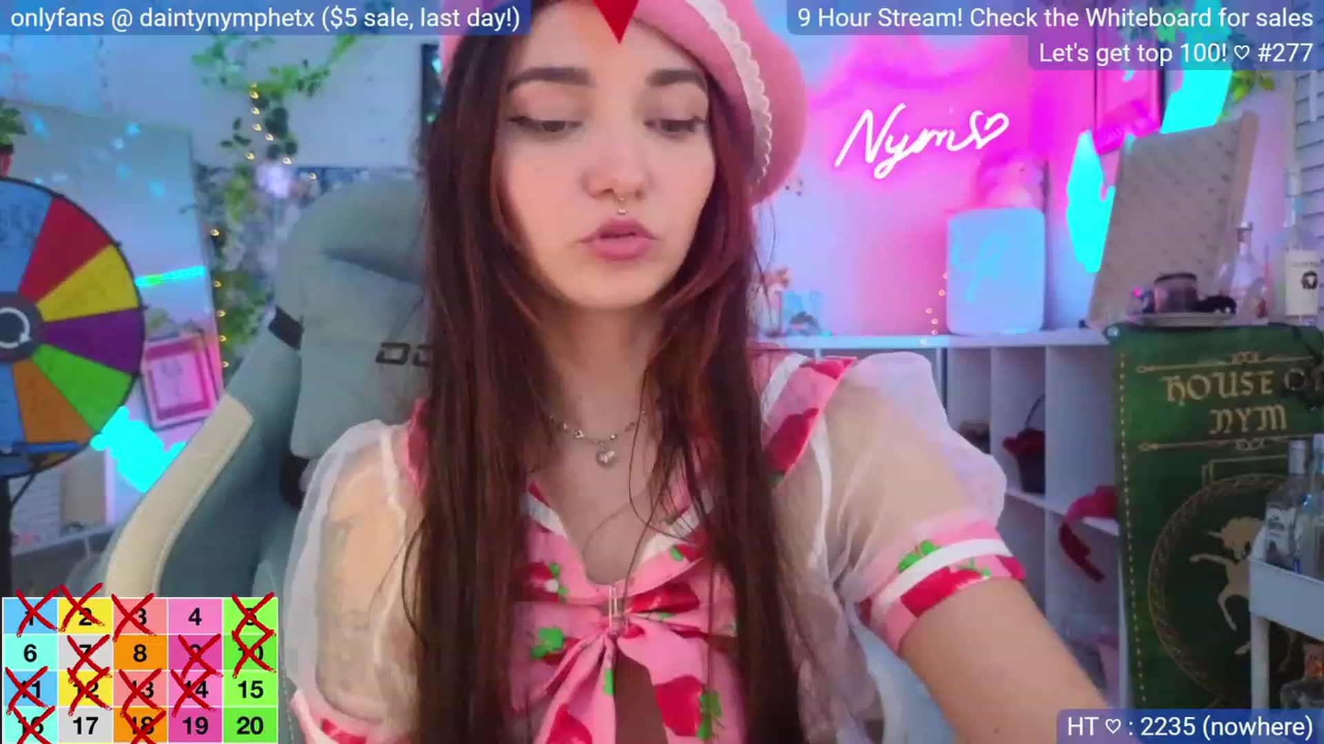 Gallery image thumbnail from BirthdayNym's myfreecams stream on, 01/01/2024, 05:14 image 6 of 20