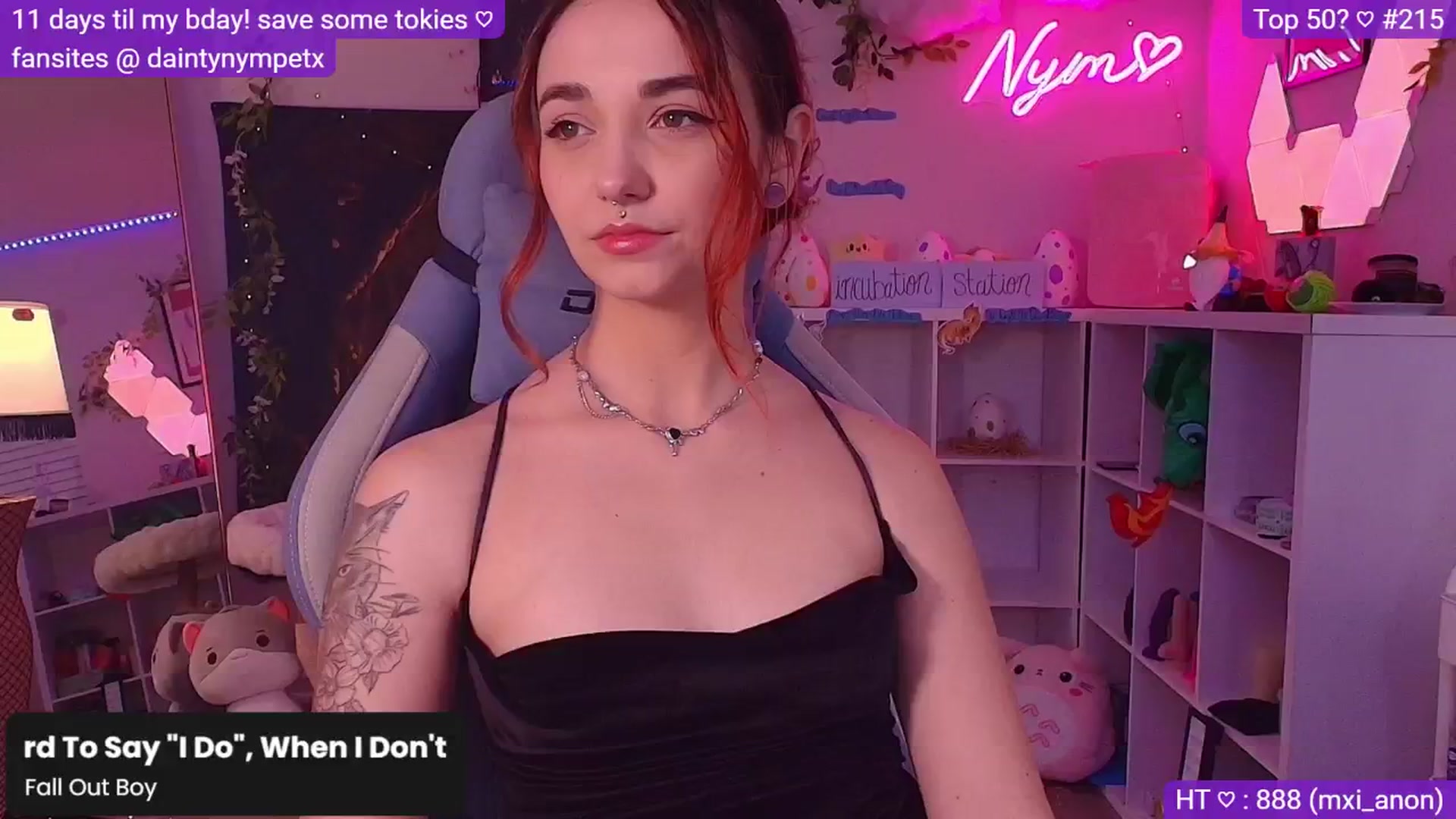 Gallery image thumbnail from BirthdayNym's myfreecams stream on, 12/02/2024, 05:39 image 3 of 20