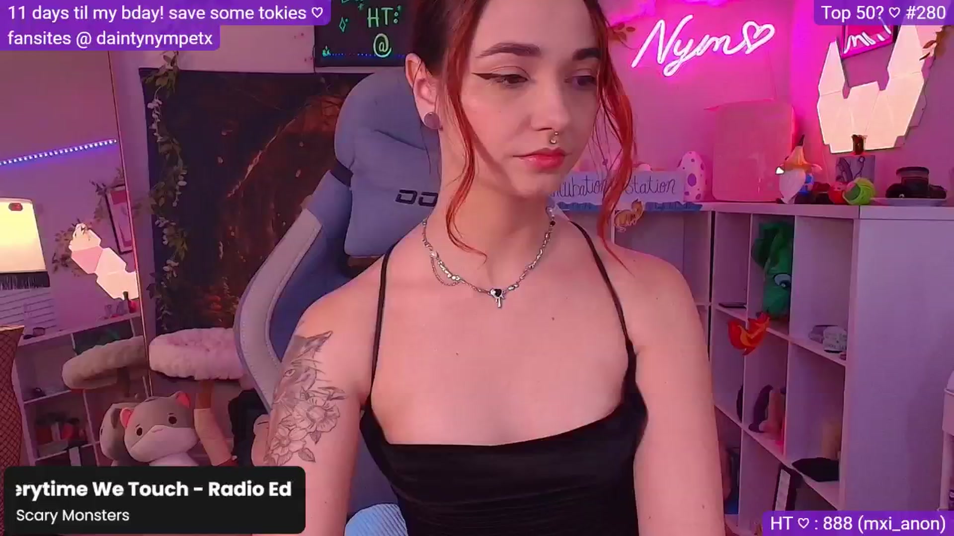 Gallery image thumbnail from BirthdayNym's myfreecams stream on, 12/02/2024, 05:39 image 1 of 20
