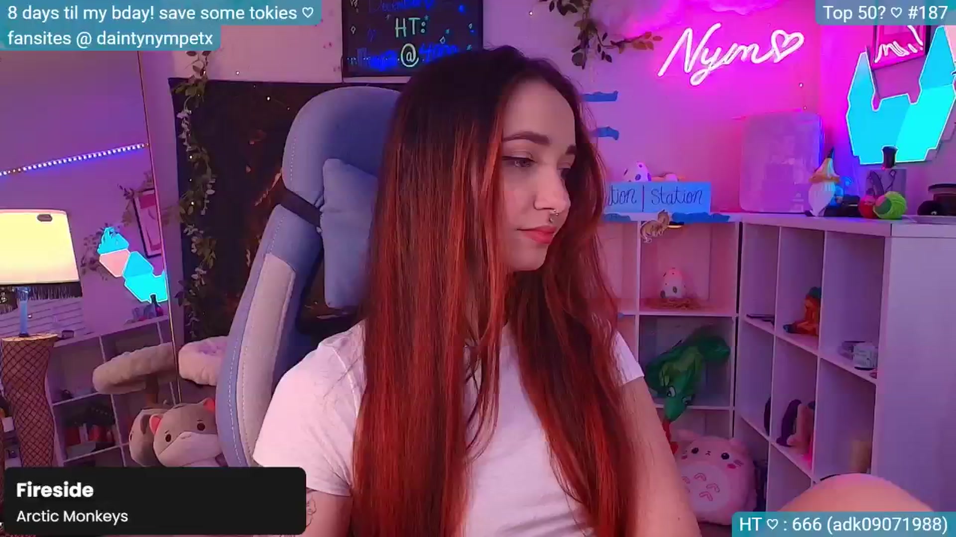 Gallery image thumbnail from BirthdayNym's myfreecams stream on, 12/05/2024, 03:56 image 7 of 20
