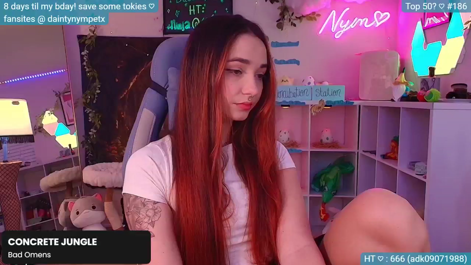 Gallery image thumbnail from BirthdayNym's myfreecams stream on, 12/05/2024, 03:56 image 8 of 20