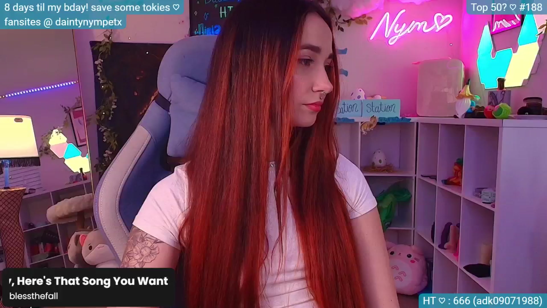 Gallery image thumbnail from BirthdayNym's myfreecams stream on, 12/05/2024, 03:56 image 13 of 20