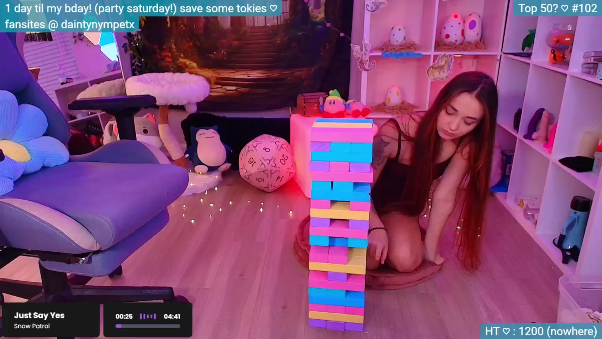 Gallery image thumbnail from BirthdayNym's myfreecams stream on, 12/12/2024, 05:36 image 5 of 20