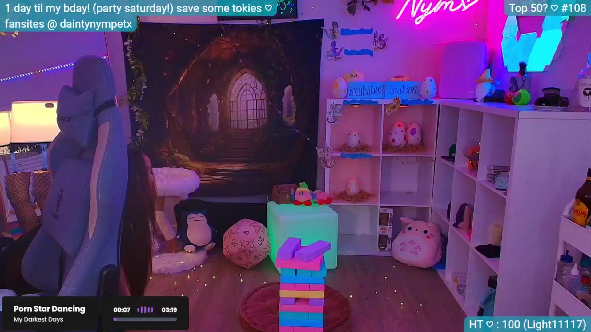 Gallery image thumbnail from BirthdayNym's myfreecams stream on, 12/12/2024, 05:36 image 2 of 20