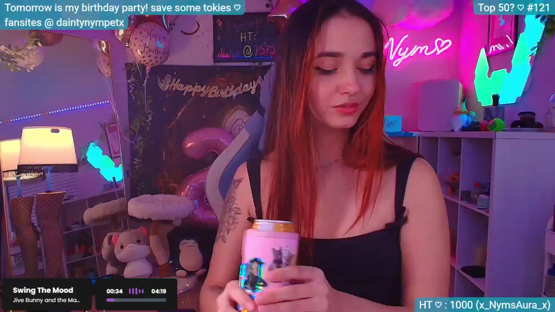 Gallery image thumbnail from BirthdayNym's myfreecams stream on, 12/14/2024, 03:57 image 18 of 20
