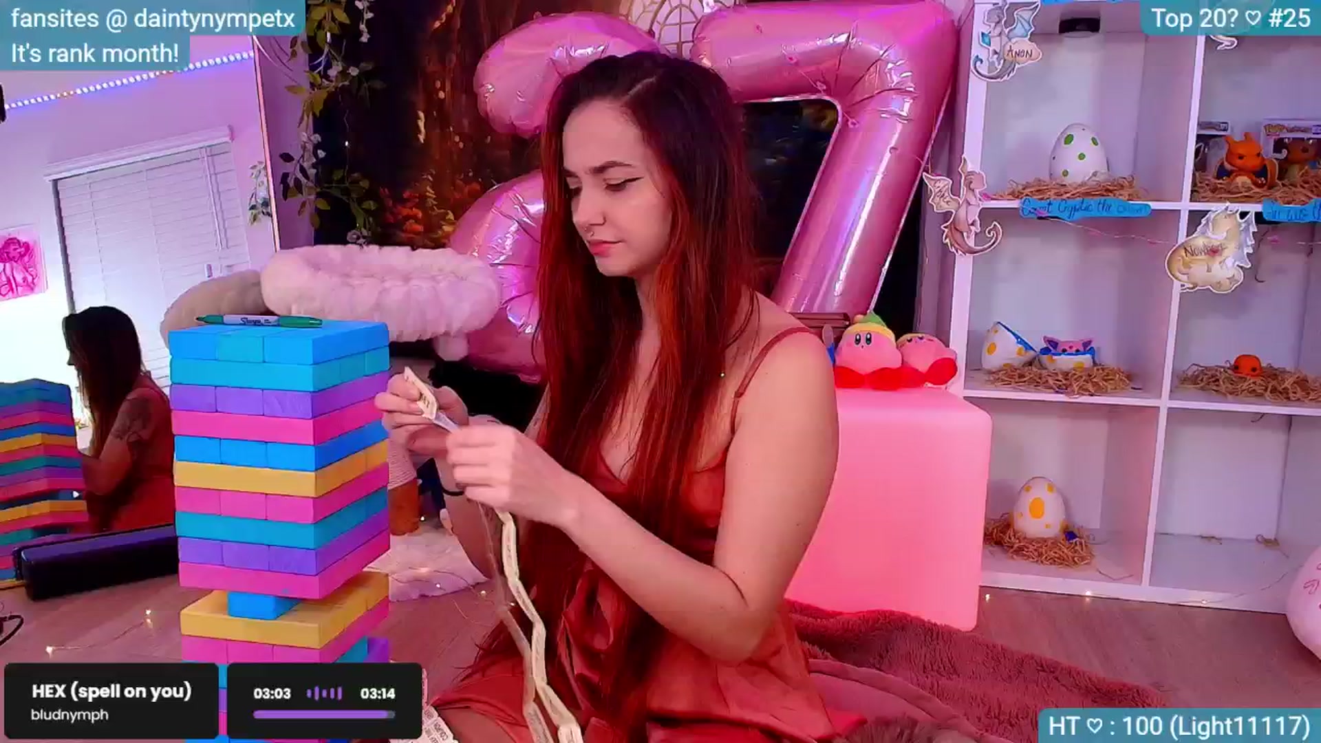 Gallery image thumbnail from BirthdayNym's myfreecams stream on, 12/20/2024, 06:08 image 4 of 20