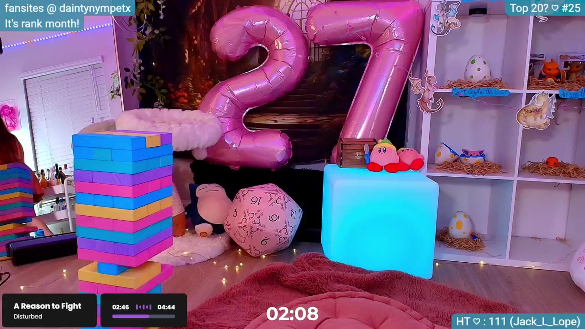 Gallery image thumbnail from BirthdayNym's myfreecams stream on, 12/20/2024, 06:08 image 5 of 20