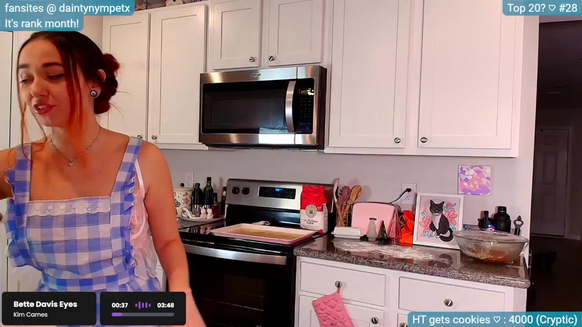Gallery image thumbnail from BirthdayNym's myfreecams stream on, 12/21/2024, 05:11 image 10 of 20