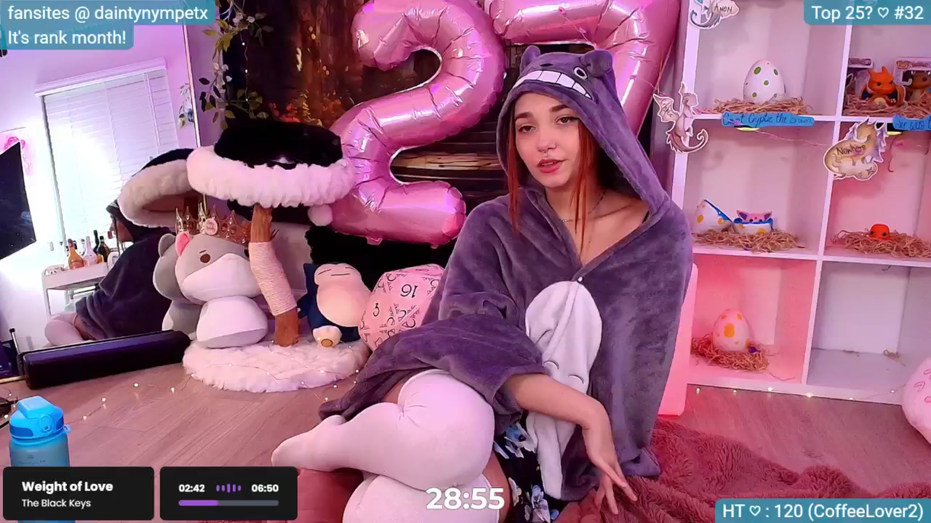 Gallery image thumbnail from BirthdayNym's myfreecams stream on, 12/22/2024, 05:23 image 18 of 20